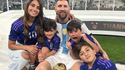 La Coppa sul comò e Antonella nel cuore: che notte per Leo Messi!