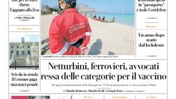Prima Pagina, La Repubblica: “Contagi, il ‘caso’ Palermo. Scatta la stretta”