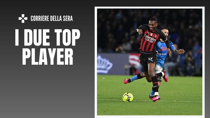 Rafael Leao AC Milan Napoli-Milan 0-4 Serie A 2022-2023