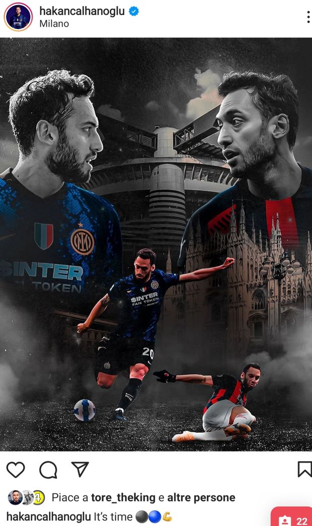 Il post pre-derby con le due maglie, Calhanoglu fa tutti scontenti- immagine 2