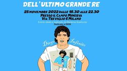 La notte dell’ultimo grande RE: l’evento dedicato a Maradona nel cuore di Milano