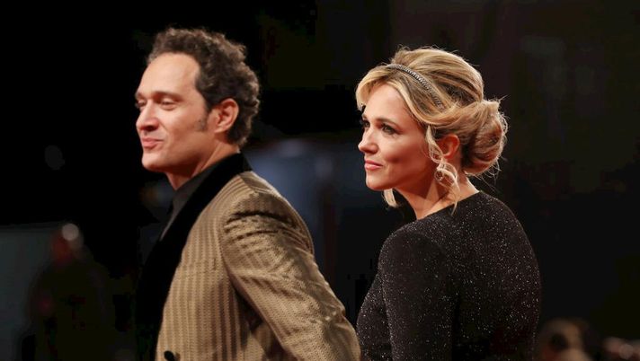 Francesca Barra e il marito, l'attore Claudio Santamaria (Getty Images) Francesca Barra e il marito, l'attore Claudio Santamaria (Getty Images)