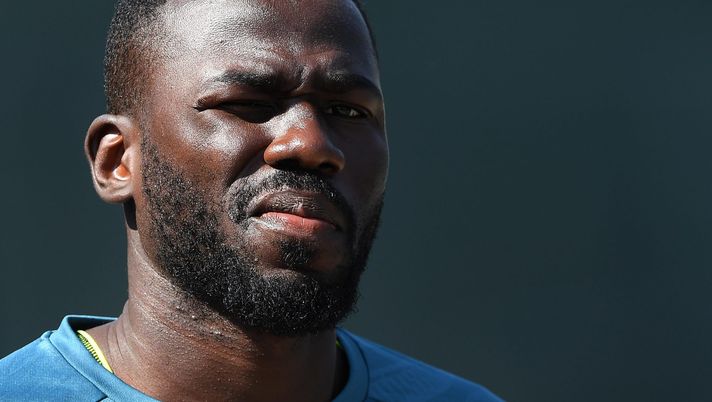 DIMARO, ITALY - JULY 29: Kalidou Koulibaly of Napoli during an SSC Napoli training session on July 29, 2021 in Dimaro, Italy. (Photo by SSC NAPOLI/SSC NAPOLI via Getty Images) 