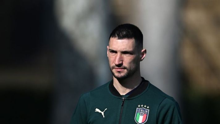 FLORENCE, ITALY - MARCH 21: Matteo Politano of Italy in action during a Italy training session at Centro Tecnico Federale di Coverciano on March 21, 2022 in Florence, Italy. (Photo by Claudio Villa/Getty Images) L’agente di Politano tuona: “Sì, vuole cambiare. C’è un club che accetterebbe…” - immagine 1