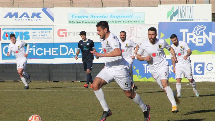 Il Trento in azione
