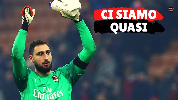 Donnarumma, portiere AC Milan, vicino al rinnovo calciomercato