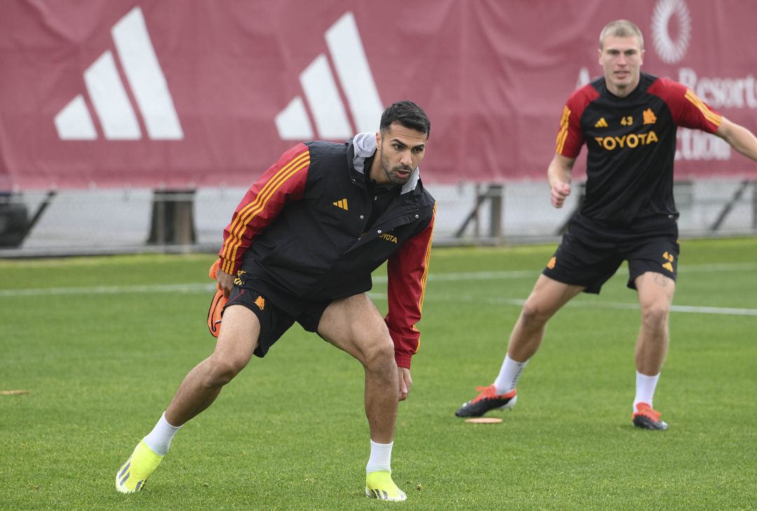 Roma in campo dopo il ko contro l’Inter: nel mirino c’è il Feyenoord – FOTOGALLERY - immagine 9