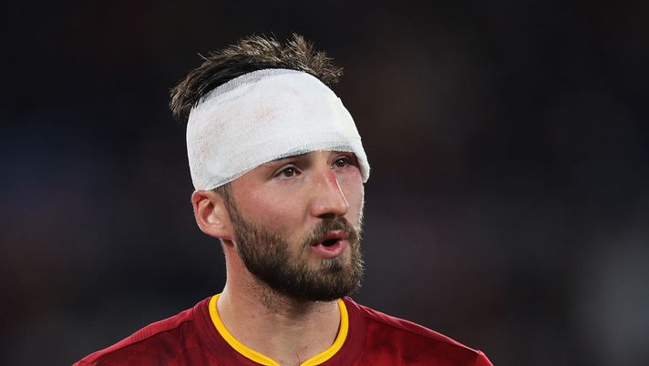 Roma, Cristante stoico: taglio profondo sulla palpebra, ma ha detto no al cambio - immagine 1