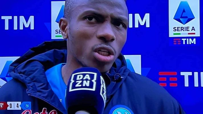 Osimhen: “Questo popolo merita lo scudetto! Ho visto un bimbo con la mia maschera e…” - immagine 1