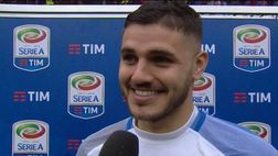 Icardi: “Speravo di arrivare a 100 sono arrivato a 103. Contano i tre punti dell’Inter”