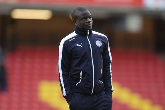 WATFORD, ENGLAND - MARCH 05: Ngolo Kante of Leicester City looks on prior to the Barclays Premier League match between Watford and Leicester City at Vicarage Road on March 5, 2016 in Watford, England. (Photo by Michael Regan/Getty Images) WATFORD, ENGLAND - MARCH 05: Ngolo Kante of Leicester City looks on prior to the Barclays Premier League match between Watford and Leicester City at Vicarage Road on March 5, 2016 in Watford, England. (Photo by Michael Regan/Getty Images)