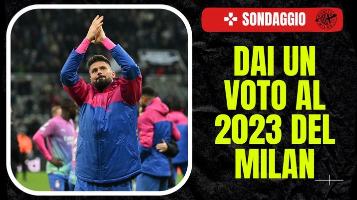 Olivier Giroud, attaccante del Milan - PianetaMilan.it Sondaggio