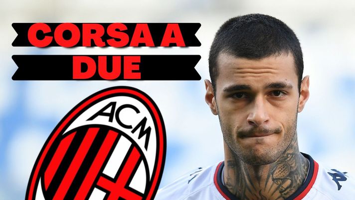 Gianluca Scamacca (attaccante Genoa), obiettivo di calciomercato del Milan | AC Milan News (Getty Images)