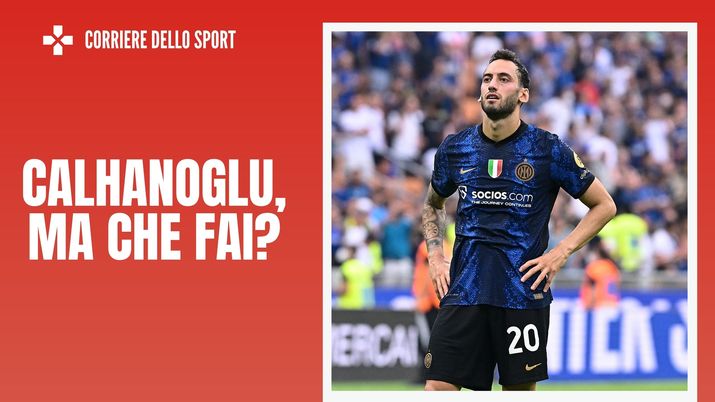 Hakan Calhanoglu, centrocampista dell'Inter (foto: Getty Images) Hakan Calhanoglu