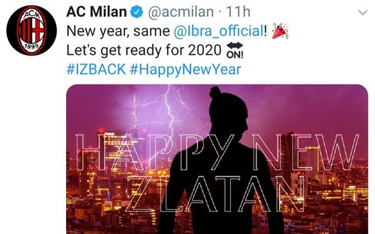 2020 Milan nel segno di Ibra 2020 Milan nel segno di Ibra