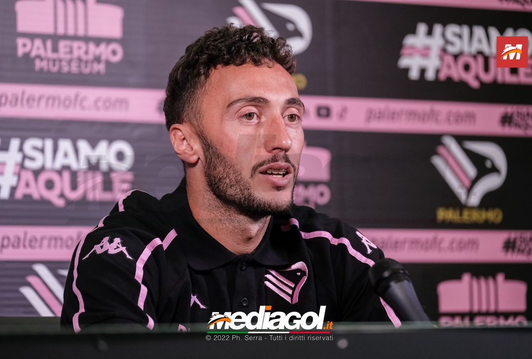 FOTO PALERMO, Mirko Pigliacelli in conferenza stampa (Gallery) - immagine 23