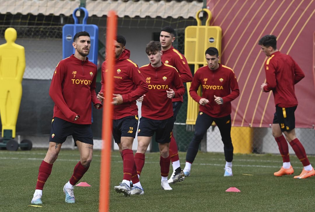 Roma, l’allenamento a due giorni dalla trasferta di Lecce – FOTO GALLERY - immagine 21