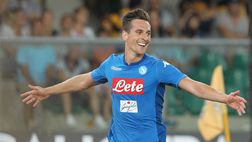 Napoli, la carica di Milik: “Siamo forti. Proviamo a fermare la Juventus…”