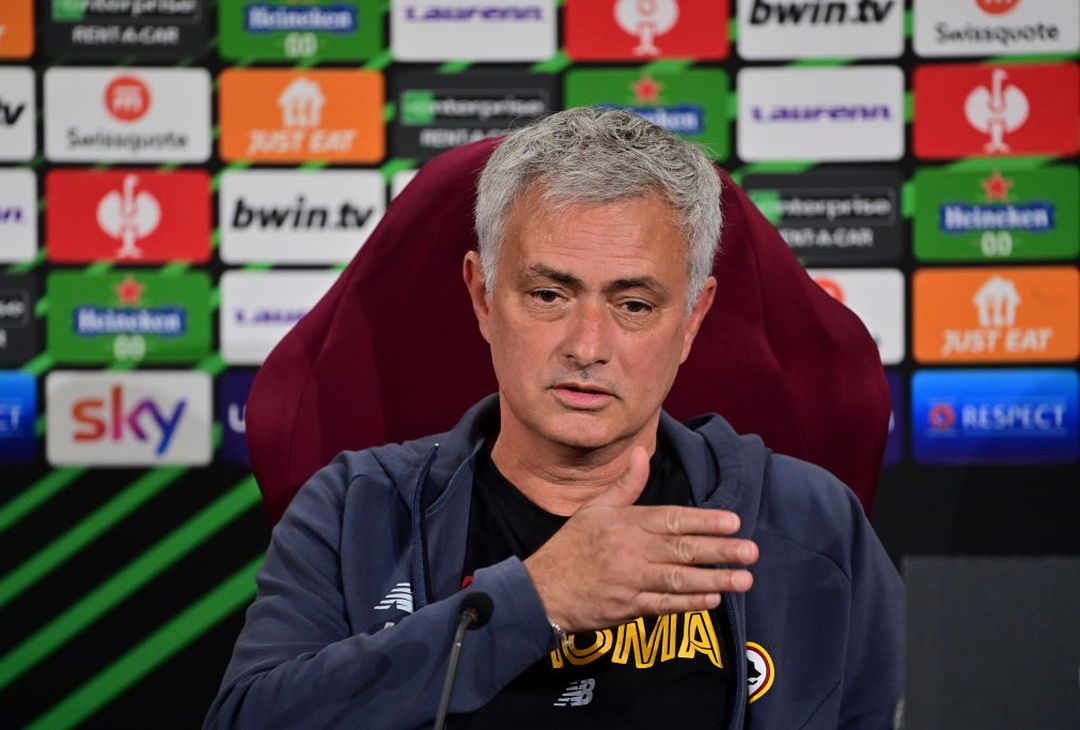 La conferenza stampa di Mourinho e Abraham –  FOTO GALLERY - immagine 7