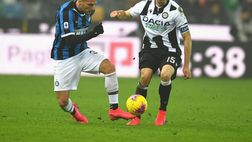 Nuytinck sbaglia e l’Udinese perde anche contro un’Inter normale.