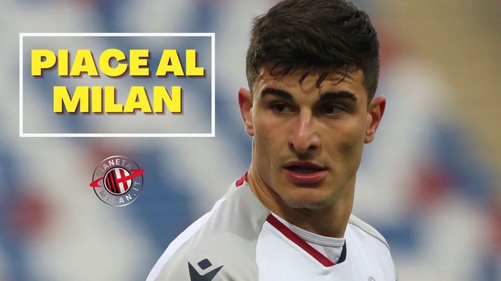 Riccardo Orsolini (attaccante Bologna), obiettivo di calciomercato del Milan | AC Milan News (Getty Images) 