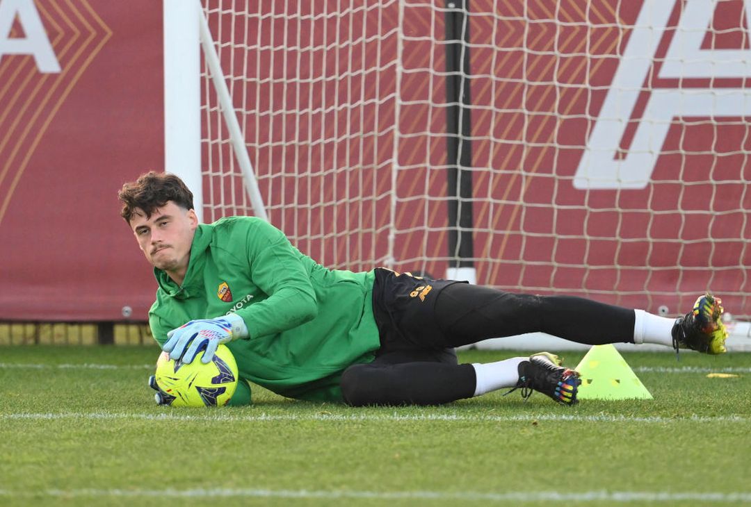 Trigoria, primo allenamento con la Roma per Solbakken – FOTO GALLERY - immagine 6