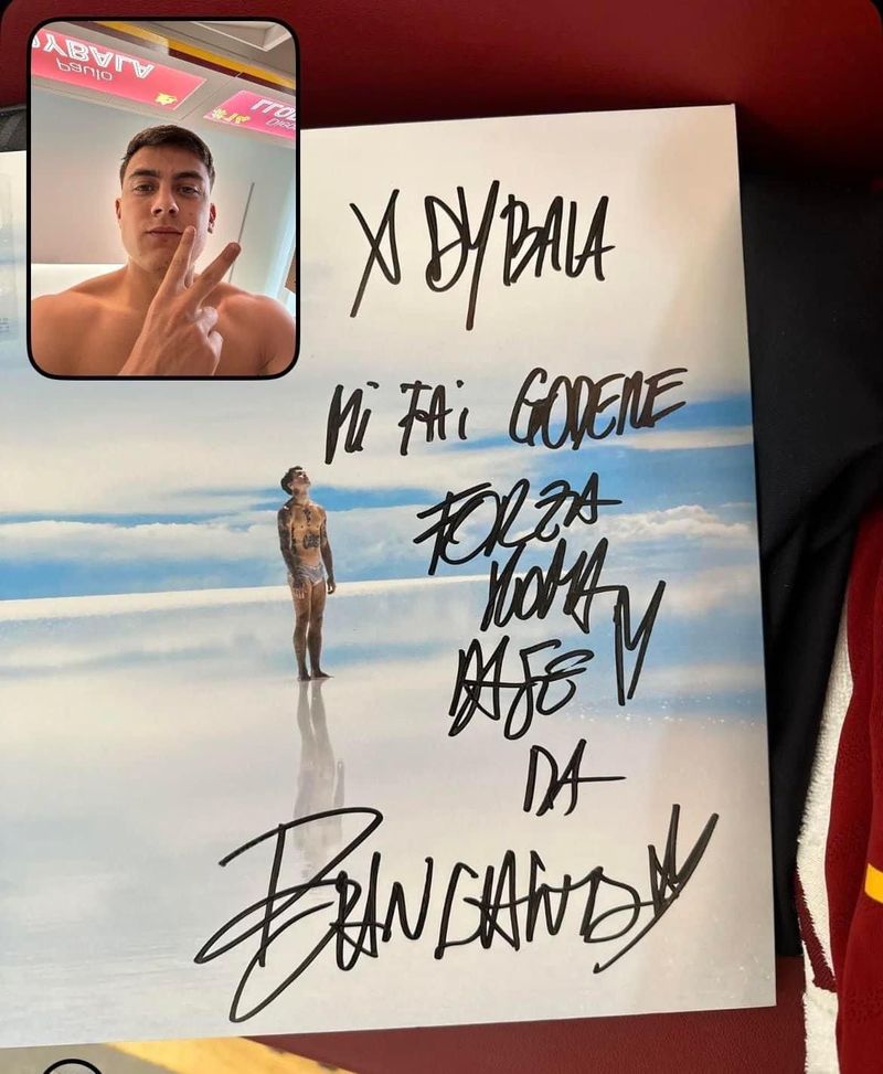 Blanco e il regalo speciale a Dybala: “Mi fai godere. Forza Roma”- immagine 2