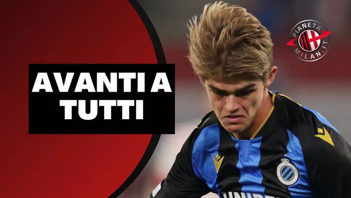 Charles De Ketelaere Bruges Calciomercato AC Milan