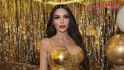 Marialuisa Jacobelli in versione luccicante: forme da capogiro sui social