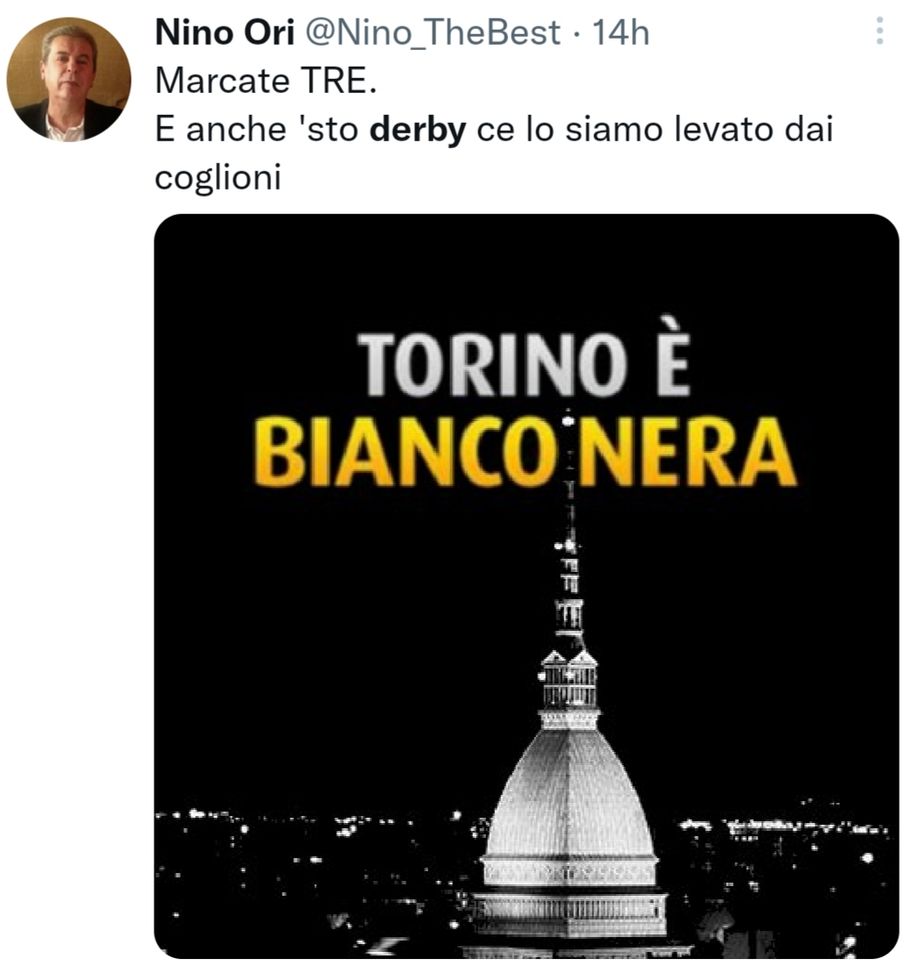 Il giorno dopo, i tifosi Juve come l’avvocato Covelli: “E anche questo derby ce lo siamo…”- immagine 2