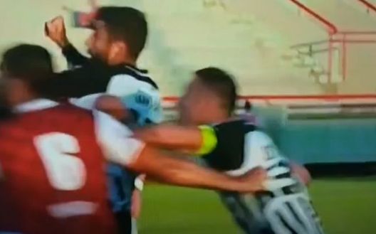 Minimo contatto e rigore a favore del Partizan... Minimo contatto e rigore a favore del Partizan...