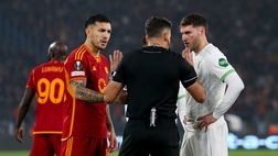 Roma-Feyenoord, la moviola: gol dubbio di Gimenez, manca un rigore su El Shaarawy