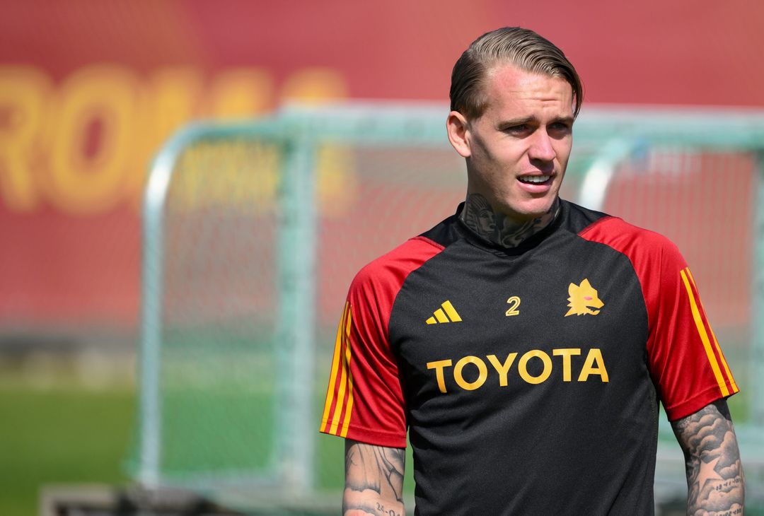 Roma, l’allenamento a Trigoria: lavoro individuale per Dybala -FOTOGALLERY - immagine 27