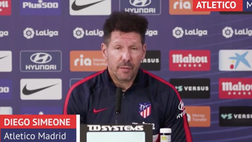 VIDEO Atletico Madrid, Simeone: “Morata? Straordinario. Speriamo rimanga con noi”