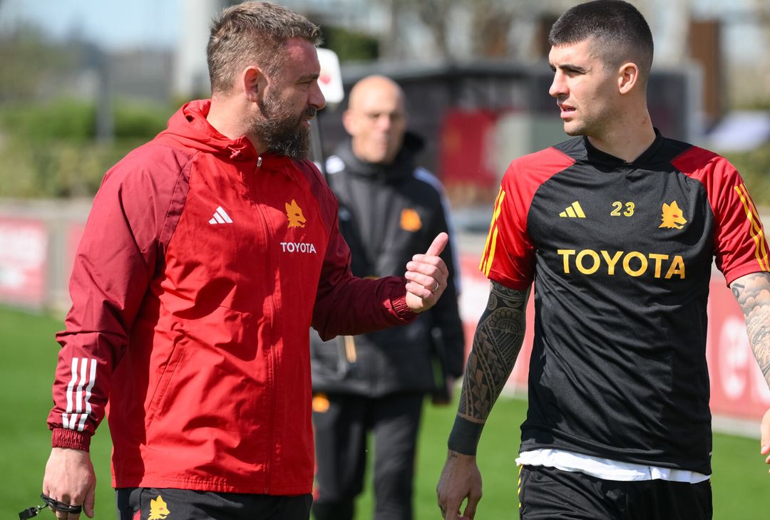 Roma, la rifinitura alla vigilia del Brighton: c’è Dybala- FOTOGALLERY- immagine 1