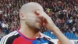 VIDEO / Samuel come non l’avete mai visto: il commovente addio al calcio