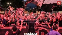 VIDEO, buon compleanno Palermo: il raduno dei tifosi al Barbera