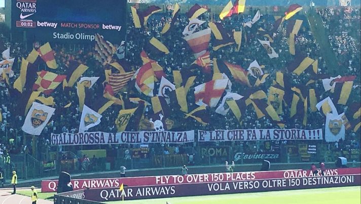 I romanisti e il derby I romanisti e il derby