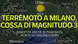 VIDEO Terremoto Milano, scossa di magnitudo 3.8: l’epicentro è Trezzano sul Naviglio