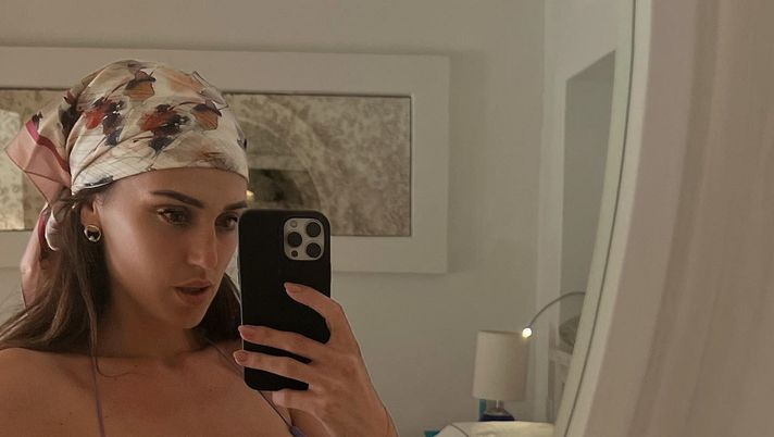 Fonte: instagram Cecilia Rodriguez al mare