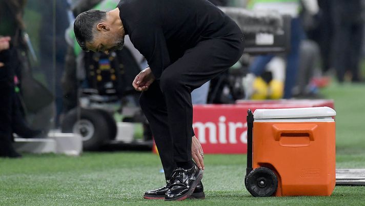 Sergio Conceicao AC Milan Milan-Lazio 1-2 Serie A 2024-2025