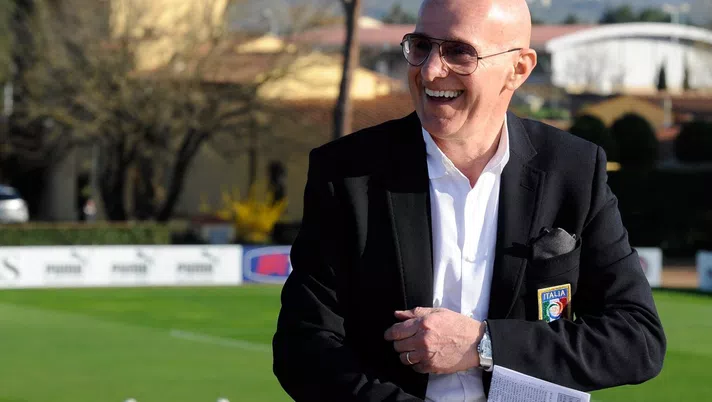 Arrigo Sacchi (ex allenatore AC Milan) in rossonero dal 1987 al 1991 e nel 1997 (Getty Images)