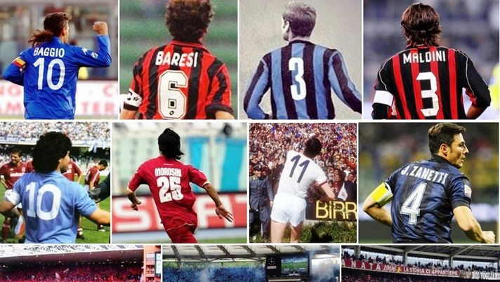 Da Baresi ad Astori, venti anni di maglie ritirate in Italia 
