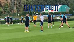 VIDEO FCIN1908/ Inter, al via la rifinitura: Onana in versione giocoliere