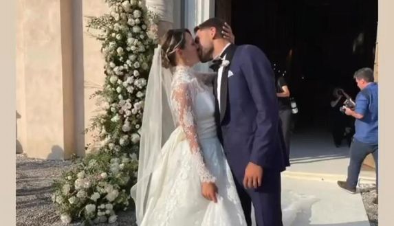 Berardi: “Le nozze? Più tranquillo quando ho calciato il rigore agli Europei”, lei: “Ho…”- immagine 2