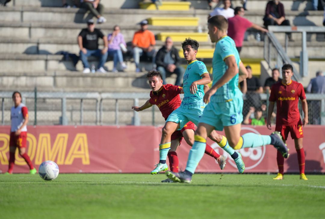 Primavera, la Roma batte il Verona sotto gli occhi di Pinto e Mourinho – FOTO GALLERY - immagine 11