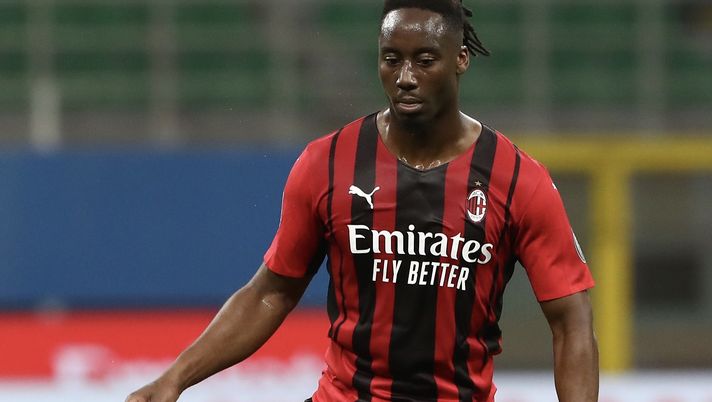 Soualiho Meïte (centrocampista AC Milan), qui durante Milan-Cagliari 0-0 (Serie A 2020-2021) | News (Getty Images) 