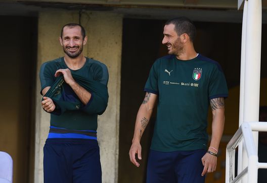 Chiellini Bonucci, getty images Chiellini Bonucci, getty images