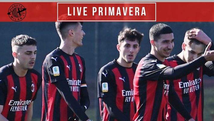 Un'esultanza del Milan Primavera 2020-2021 al termine del match vinto 4-0 contro l'Empoli | AC Milan LIVE News (acmilan.com)