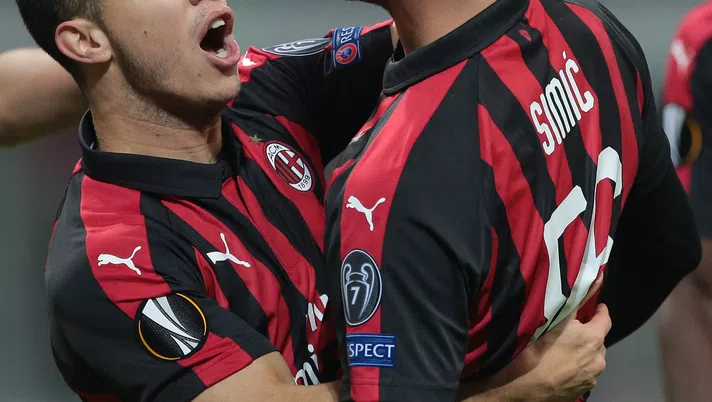 Jose Mauri e Stefan Simic, Milan, Getty Images